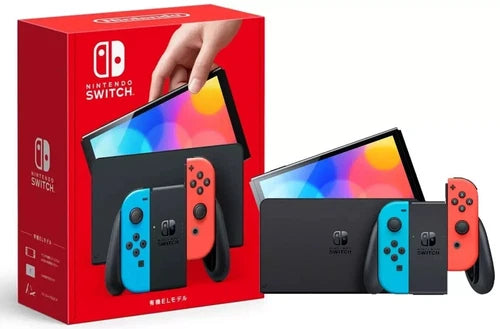 Nintendo Switch OLED Neon Red & Blue Joy-Con